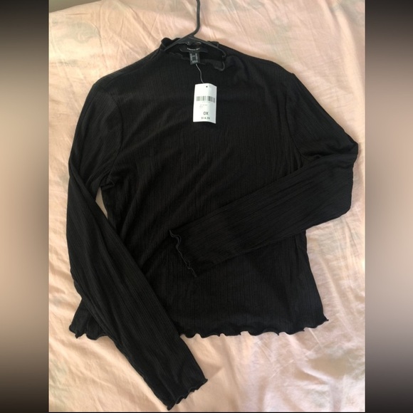 Forever 21+ Ribbed Long Sleeve - Picture 4 of 4